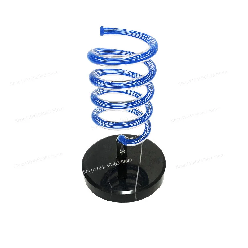 Wall Mount Hair Dryer Holder, No Drill Salon Gym Bathroom Organizer