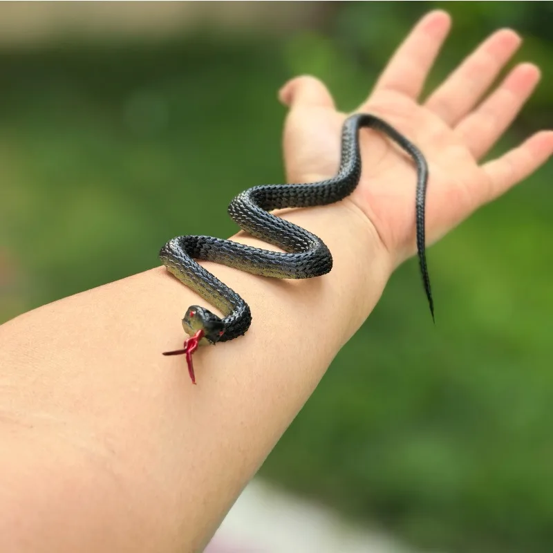 4 قطعة/1 قطعة 45 سنتيمتر وهمية واقعية المطاط الأفعى محاكاة Anaconda مخيف هالوين لتخويف الطيور الدعائم المزحة خدعة لعبة اكسسوارات