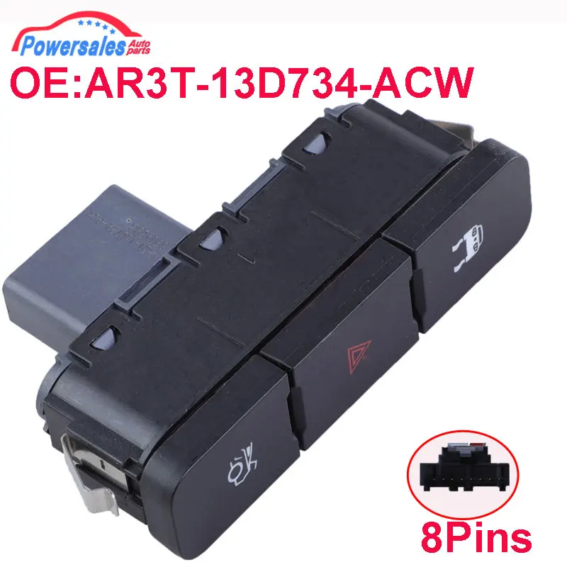 New Anti-Slip Of Double-Flash Tail Cover Combination Switch For Ford Mustang AR3T-13D734-ACW AR3T13D734ACW