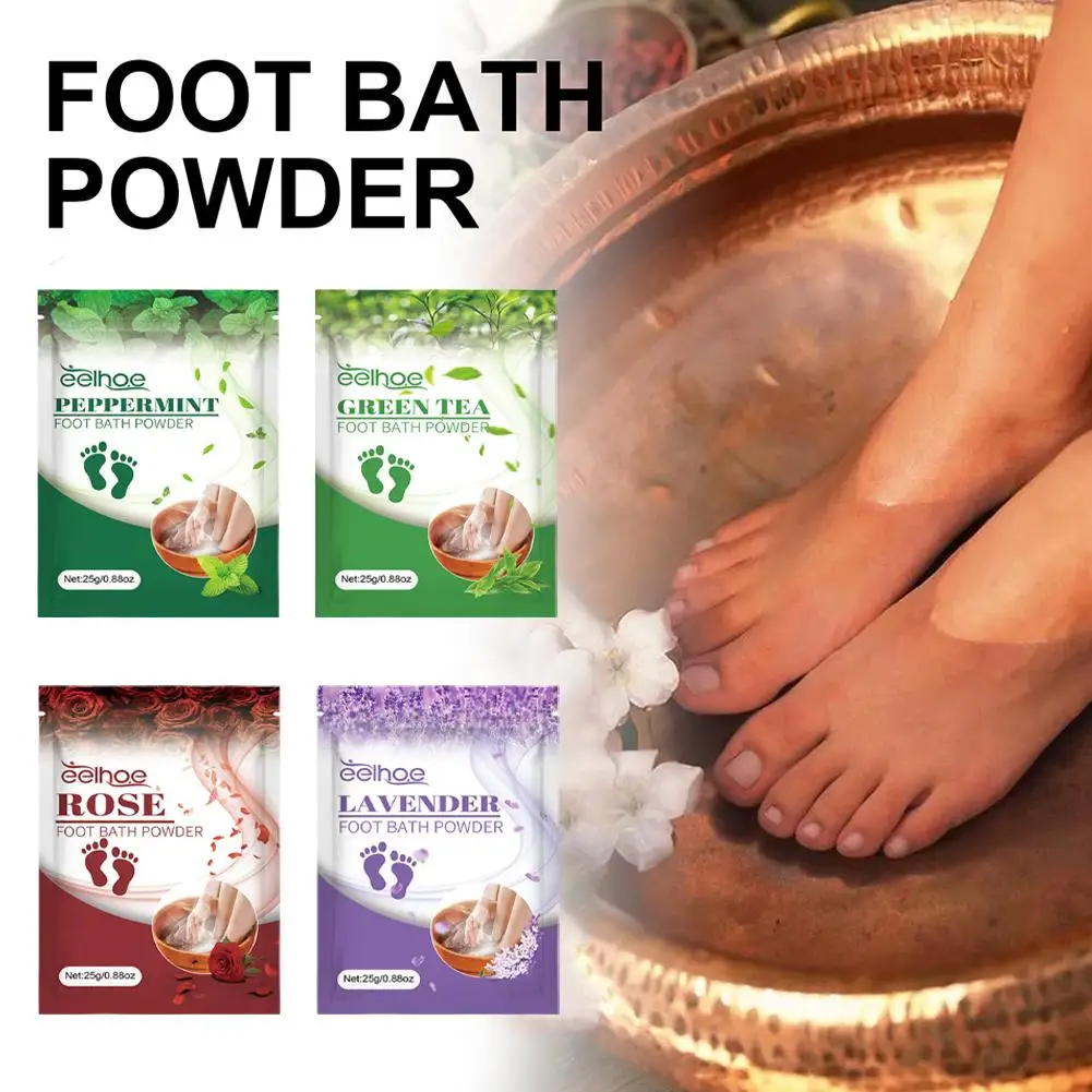 เท้าผงคริสตัล Foot Moisturizer ผ่อนคลายขาสปาผิว Detox กล้ามเนื้อ UP Pedicure Soak เกลือเท้า Care Bath WARM Exfoli H1r6