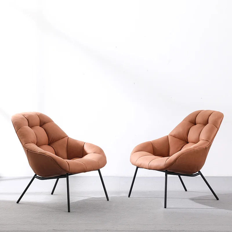 Internet celebrity light luxury lazy sofa art chair Nordic bedroom modern simple living room casual mango chair
