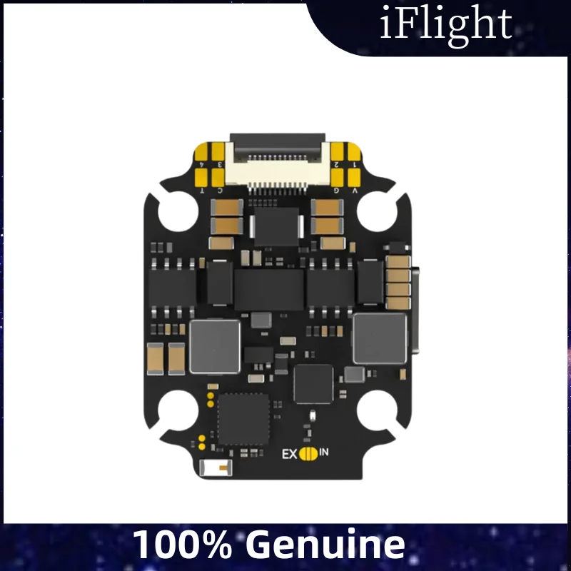 

iFlight Borg 5S RX Flight Controller Built-in ELRS 2.4GHz Receiver Support LIHV battery for RC FPV Drone