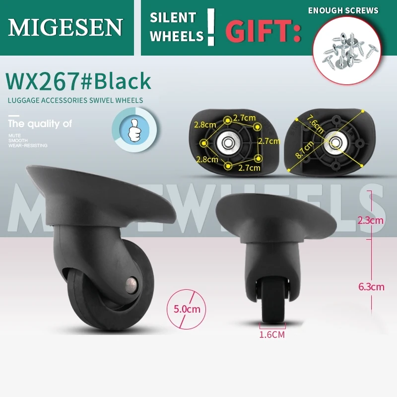 

Wide trolley suitcase Accessories Neither left nor right Detachable tool Shock-absorbing wheels Thicken Wear-resistant