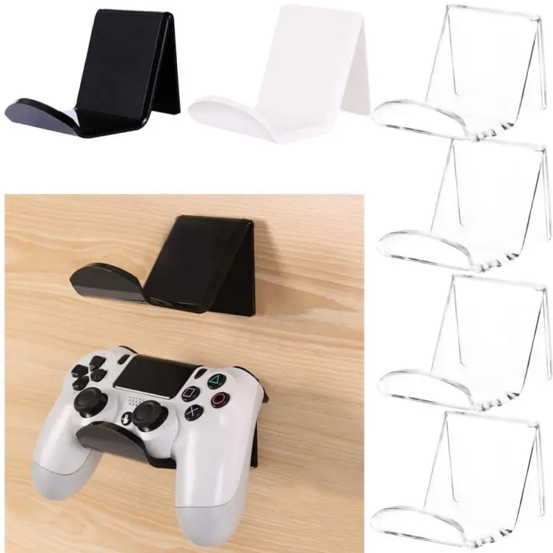 Adhesive headphone holder Wall-mounted headset holder Acrylic game controller holder