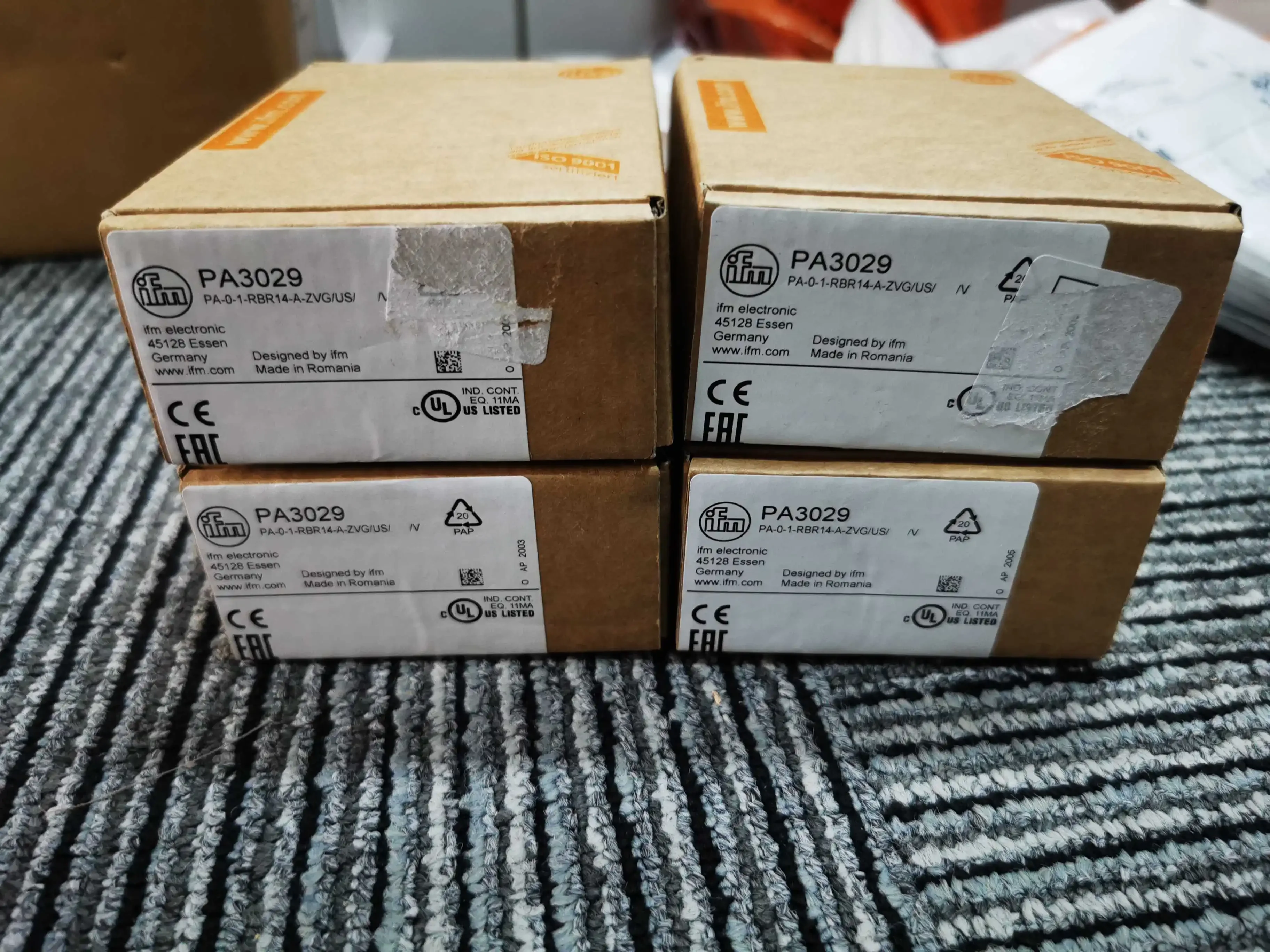 

2025.4 Bao You [original Real Price] IFM PA3029 Pressure Sensor In Stock