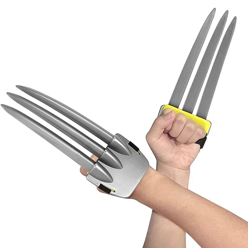 X-Men Wolverine Cosplay Wolf Claws Superhero Wolverine Halloween Party Costume Props Gift Toy