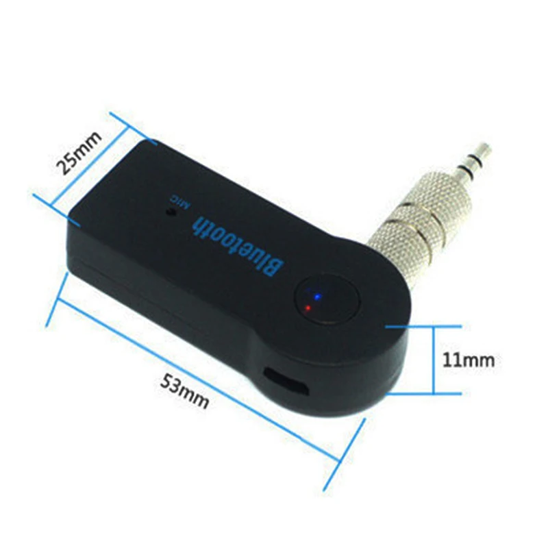 Car Bluetooth Receiver,3.5mm Socket 5.0 Wireless Bluetooth Adapter,Audio Converter Mobile Phone Hands-Free Stereo