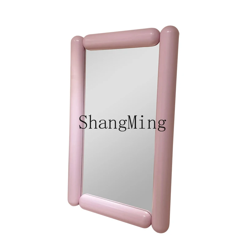 

DHY floor fitting full-length mirror full-length mirror household large mirror against the wall