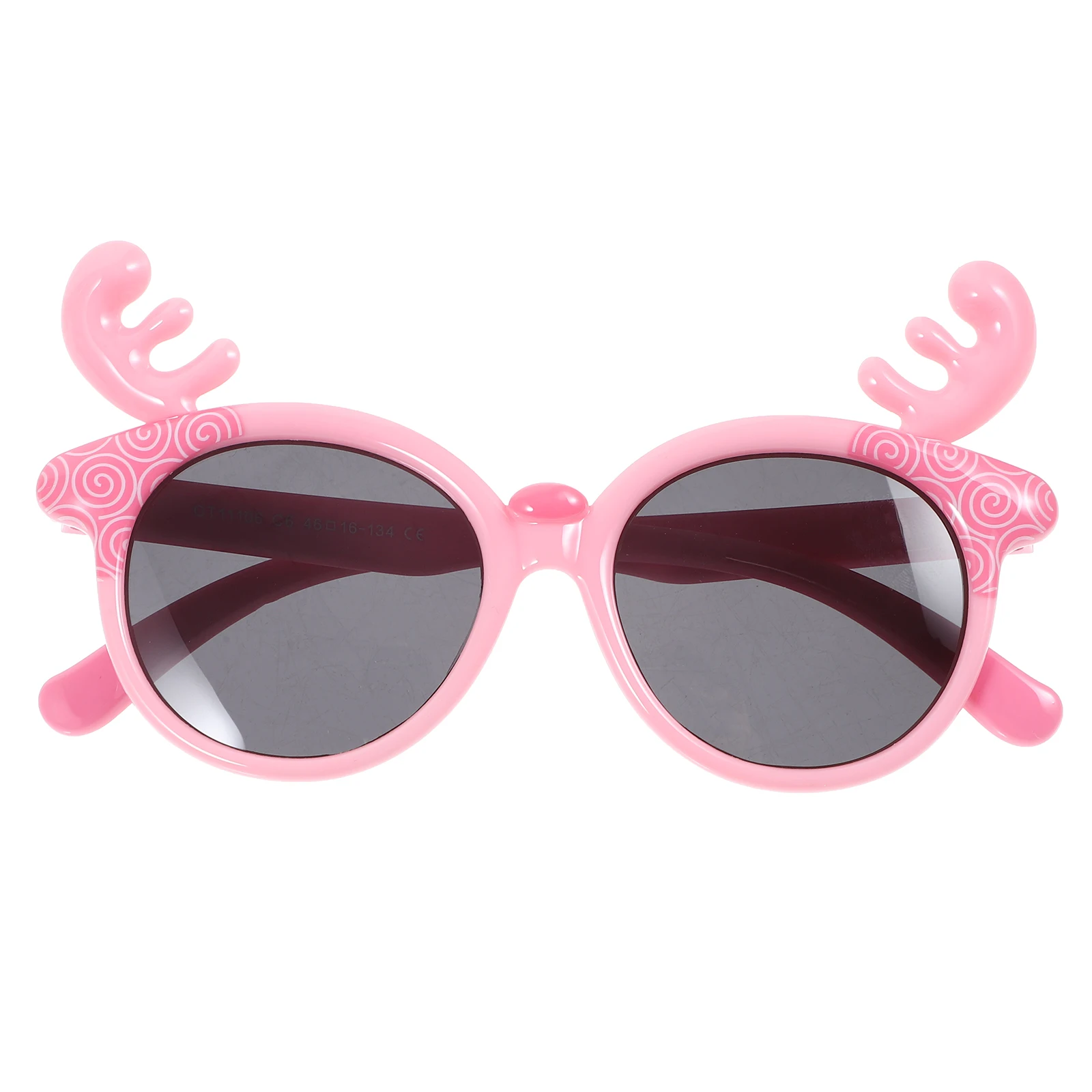 

Cartoon Sunglasses Kids Party Favor Deer Eye Toddler Black Gray Lens UV Protection Lightweight Durable