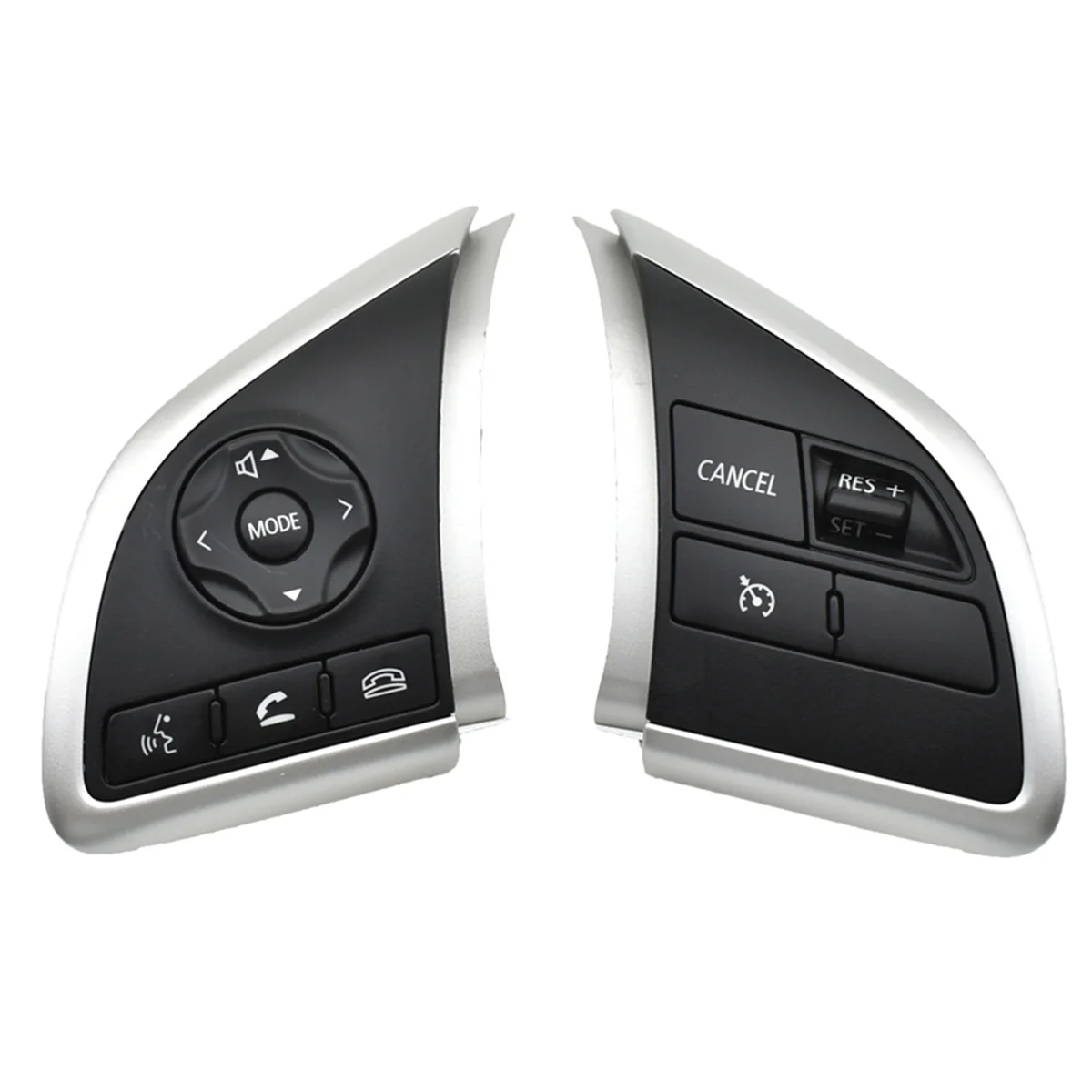 Silver Steering Wheel Button Cruise Control Switch for Xpander Eclipse L200