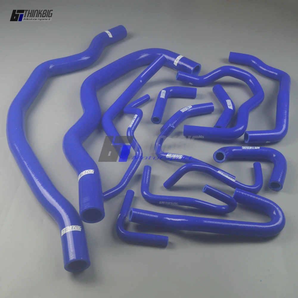 Silicone Radiator Hose Kit For 1999-2009 Honda S2000 AP1/AP2 F20C/F22C1 (15pcs)