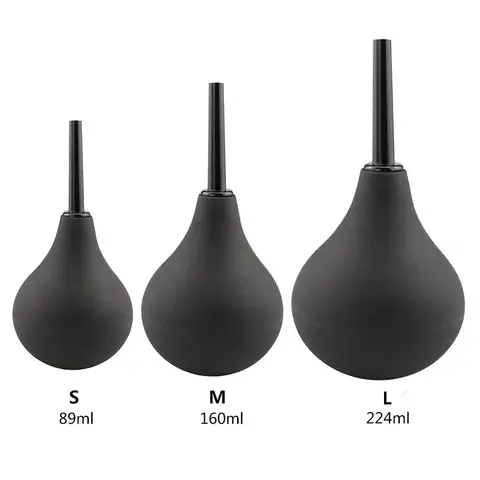 Medical Enema Irrigator Enema Bulb Syringe Anal Douche Cleaner Enema Colon Cleanse Feminine Hygiene Enema Anal Cleaner Devices