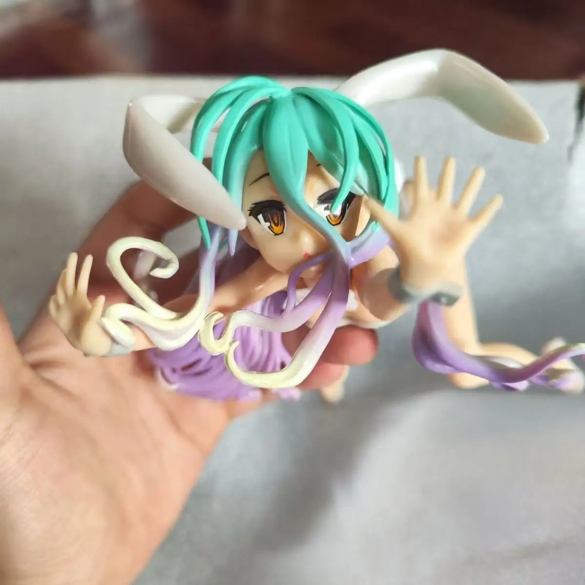 9cm Anime Bunny Girl kawaii Figurka Akcji Model PVC Zabawka Lalka Uchwyt na Telefon Dekoracja Biurka Ozdoba Samochodowa Kolekcjonerskie Prezenty