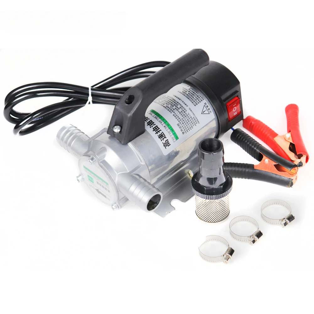 50l/min Ac Dc Electric Automatic Fuel Transfer Pump Small Auto Refueling Pump For Pumping Oil/diesel/kerosene/water