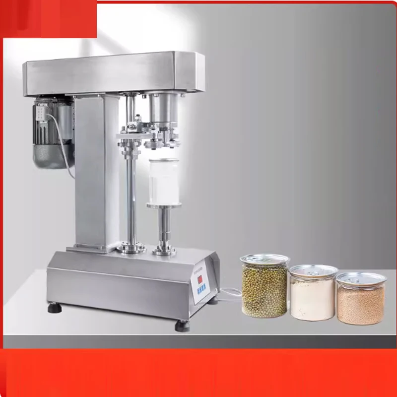 يمكن آلة الختم الحليب الشاي متجر المشروبات التجارية ختم كوب شبه التلقائي ختم زجاجة بلاستيكية يمكن أن تغليف 55 مللي متر