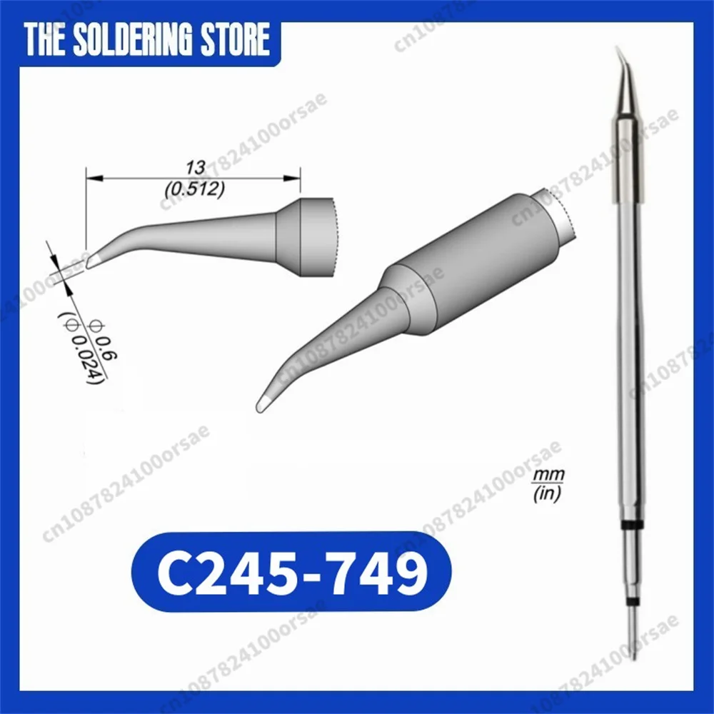 C245 749 Cartridge for JBC SUGON AIFEN A9/A9pro T245 Soldering Handle, жало C245 Tip Replacement Accessory Tool