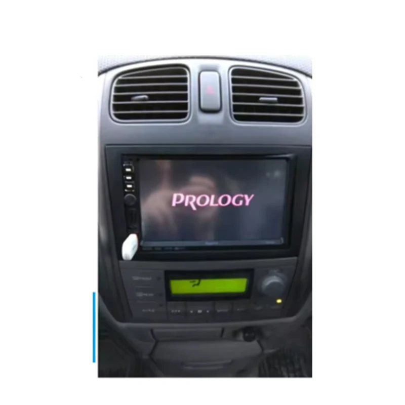 7inch 2 DIN  Car Radio DVD Display Fascia Kit For MAZDA MPV Premacy 1999- 2004 Dashboard Mounting Frame