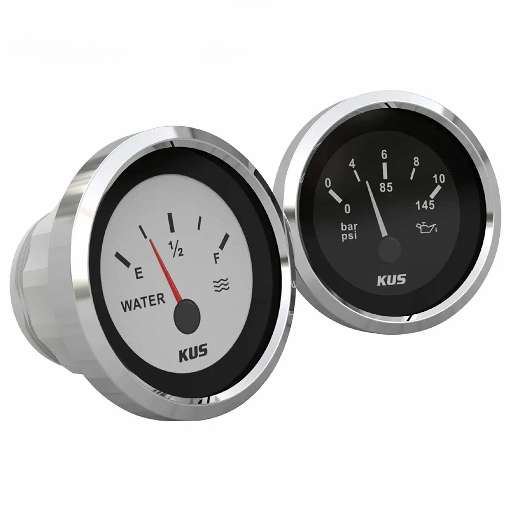 KUS Marine Meter KMG-20T Многофункциональный комплект манометров, совместимый с J1939, NEMA2000 и аналоговым сигналом для лодочных сосудов, яхт KUS Marine Meter KMG-20T Многофункциональный комплект манометров, совместимый с J1939, NEMA2000 и аналоговым сигналом для лодочных сосудов, яхт