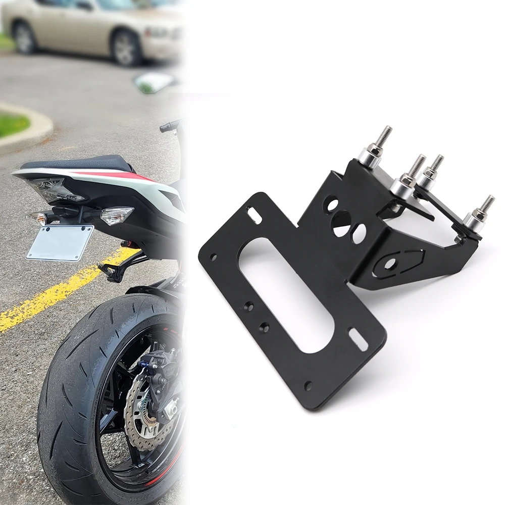 

Fit For Kawasaki Ninja Z7 Hybrid 2024 Motorcycle Rear Tail Tidy License Number Plate Frame Holder Bracket Fender Eliminator kit