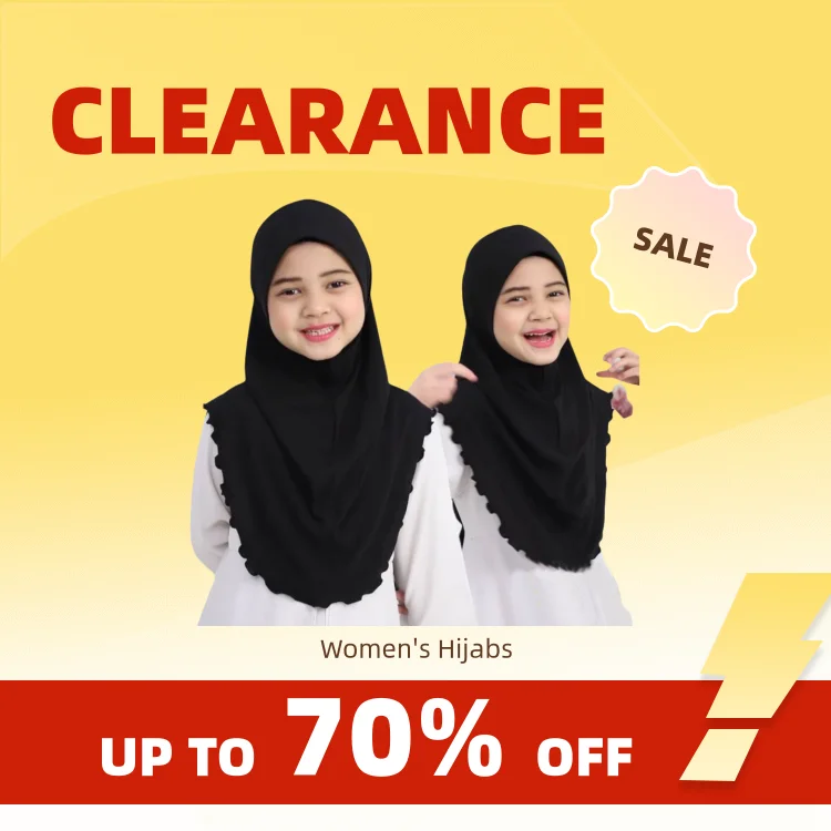 Clearance_H120a สาวใหญ่ธรรมดา hijab หมวกมุสลิมผ้าพันคออิสลาม headscarf หมวก amira ดึง headwrap สวย 10 ปีสาว sca