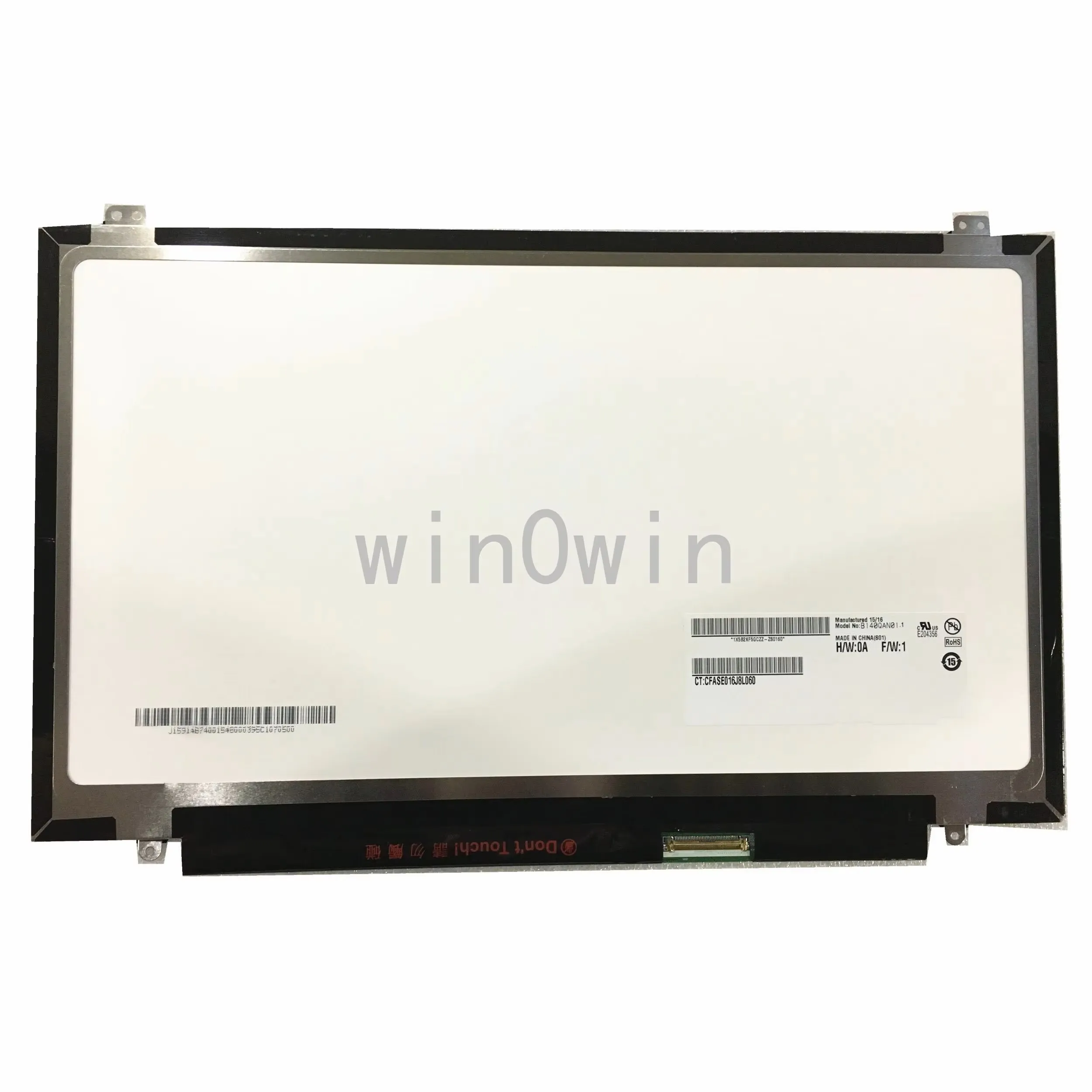 

B140QAN01.1 QHD 40PIN 2560*1440 Laptop LCD LED Screen Panel