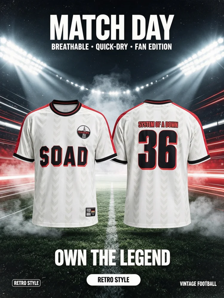 System of A Down SOAD Band EU & UK Tour 2026 3D Print T-Shirt Men Women Comfortable Fan Fashion Football Jersey Family Kids Tees
