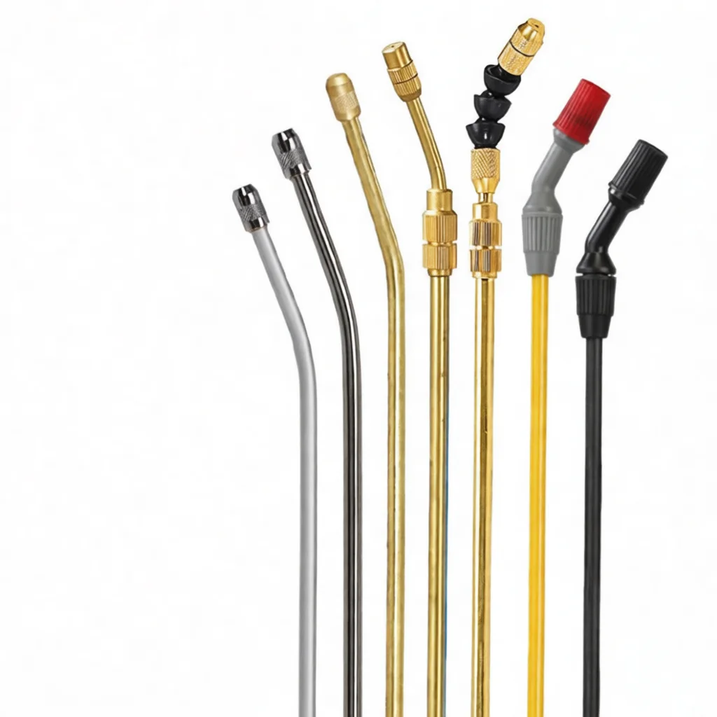 Universal Spray Wand Extension Pole Accessory Set For Handheld Pressure Sprayer Gardening Irrigation Watering Equipment