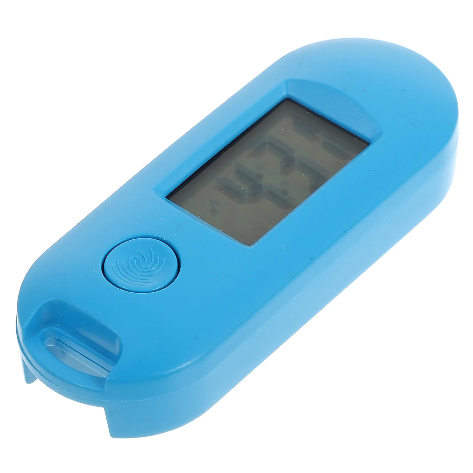 Compact Candy Color Electronic Keychain Watch Silent Digital Display Portable Student Pocket Watch for Backpack Key Rings