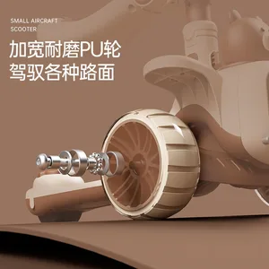 Folding Micro kick scooter for children, baby kickboard, 3 adjustable heights, 3 wheels, boy and girl, ages 2-6, 3 in 1 6 Main Sales Children's Scooter - №4