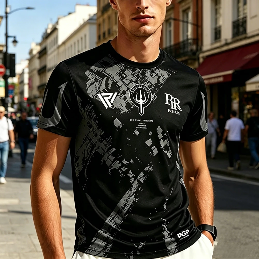 New Punk 3D Printed T-shirt Summer Unisex Hip Hop Rapper WeRenoi Fans Jersey Tee Breathable Sports Casual O-neck Short-sleeved
