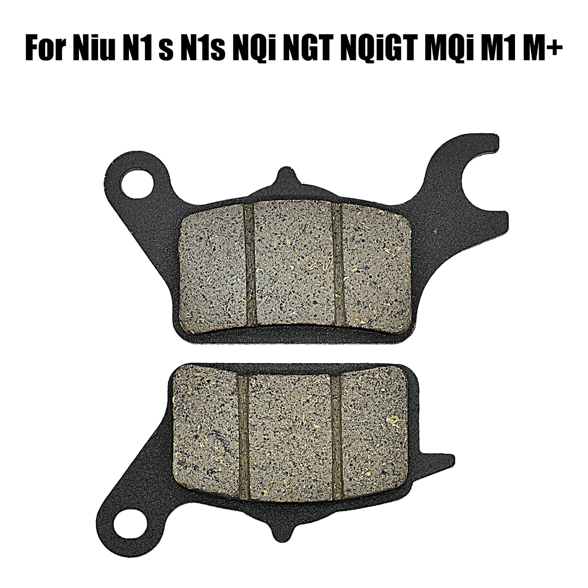 Motorcycle Electric Scooter Original Rear Brake Pad Shoe for Niu N1/N1s Nqi Ngt M1 M+ NQi GT MQi Disc Brake Pads Universal Parts