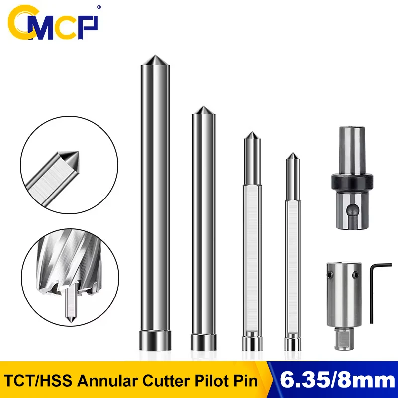 

xcan Пилотные штифты для кольцевых резцов 6.35 мм 8 мм