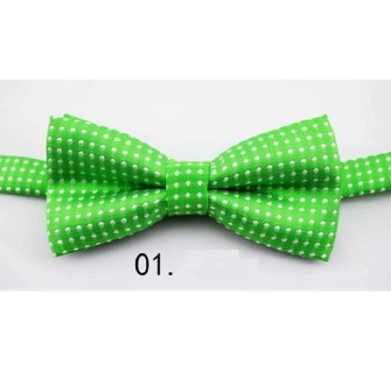 Dot Boys Bow Tie Butterfly Polyester Baby Bowtie Kids Neck Ties Necktie