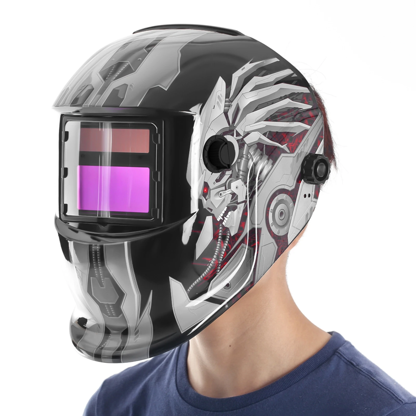 Professional Solar Powered Auto Darkening Welding Helmet Welding Welder TIG MIG Grinding Helmet Welder Helmet TIG Welding Helmet