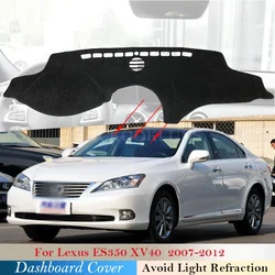 Dashboard Cover Protective Pad for Lexus ES ES350 XV40 2007 2008 2009 2010 2011 2012  Car Accessories Dash Board Sunshade 350