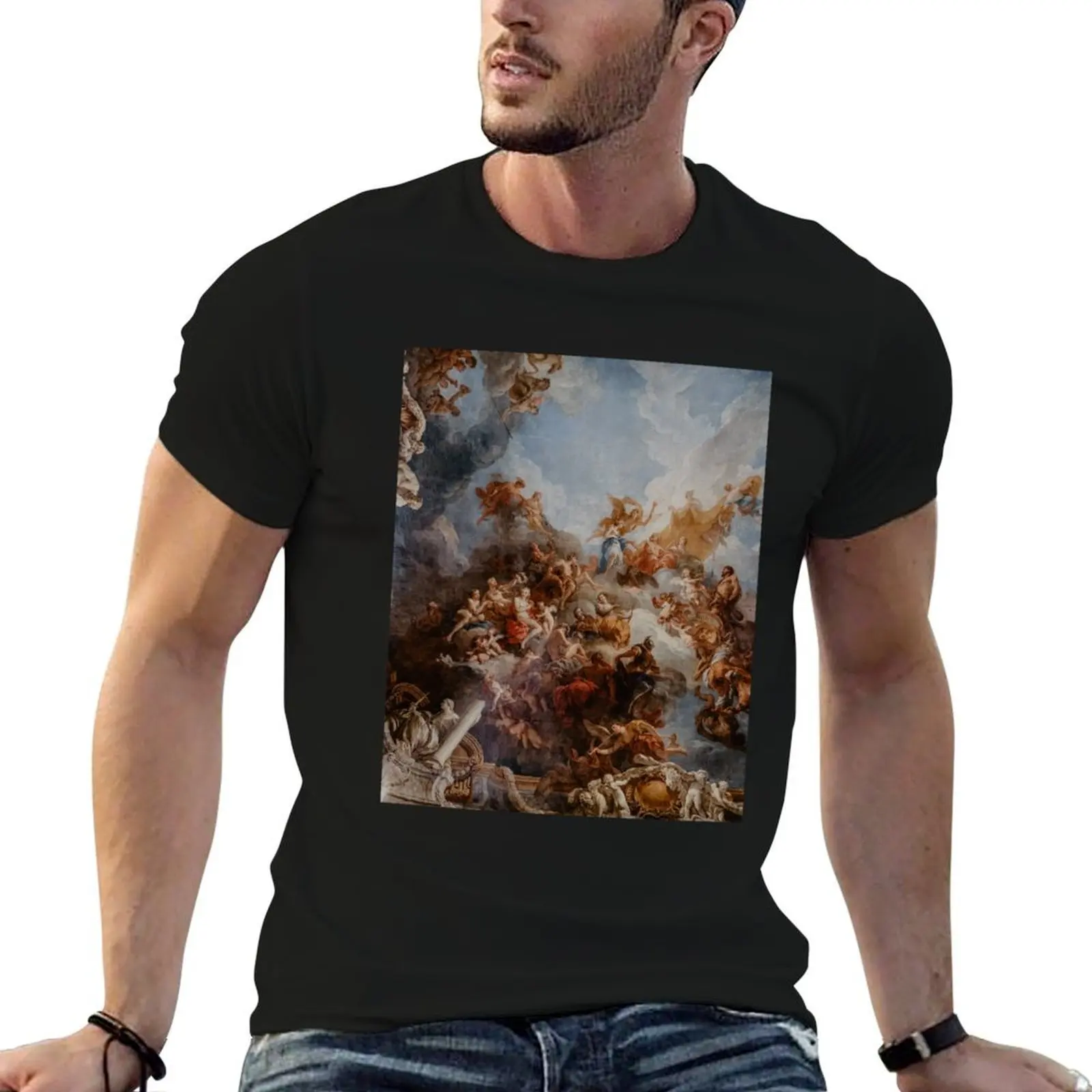 Renaissance art T-Shirt Athletic Quick Dry T-Shirt for Men
