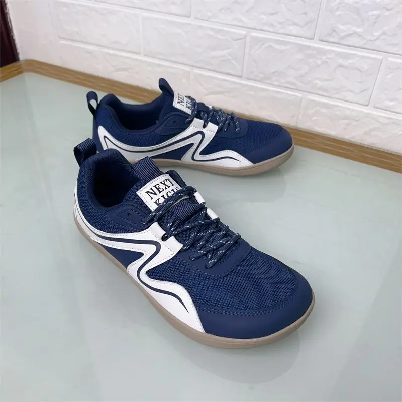 

2025 New Luxury Man Wide Last Barefoot Walking Sneakers Top Quality Outdoor Flat Gym Brand Comfortable Non-slip Squat Shoe 39-45