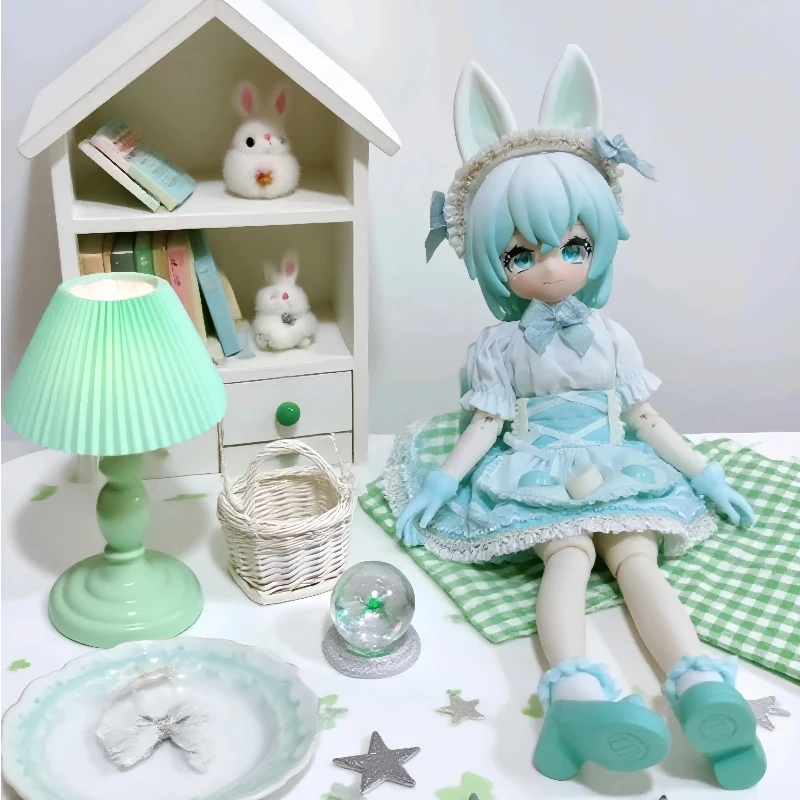 

В наличии Новая серия Ufdoll Tea Drink Mini 6-точечные куклы Bjd Аниме Фигурка Kawaii Игрушки Коллекционная фигурка Праздничные подарки