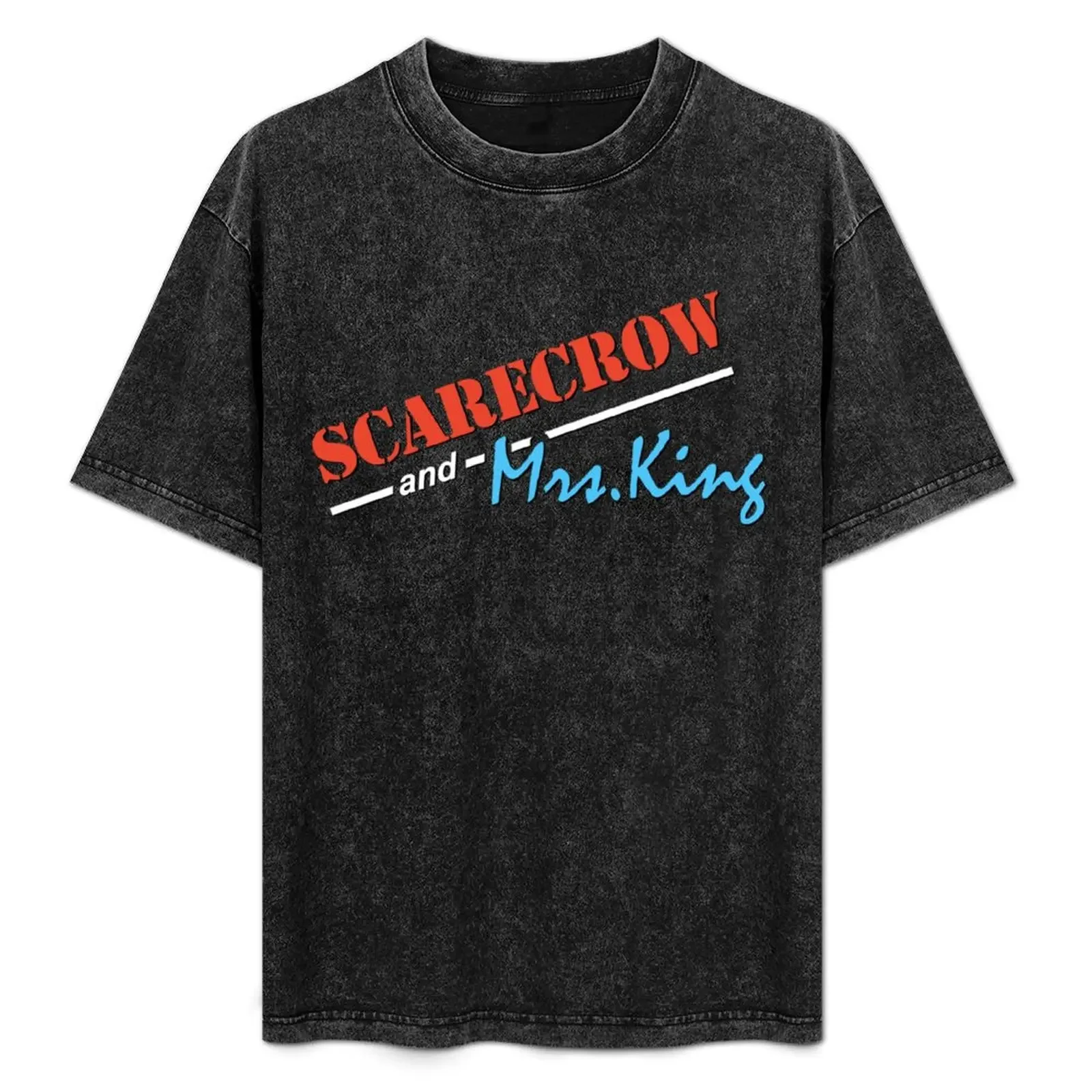 

Scarecrow and Mrs King T-Shirt Blouse sports fans new edition T-shirts for men cotton