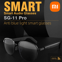 Xiaomi SG11pro Bluetooth Smart Glasses Audio Music Call Anti-blue Light UV400 Polarized Lens For Men Wireless Smart Sunglasses