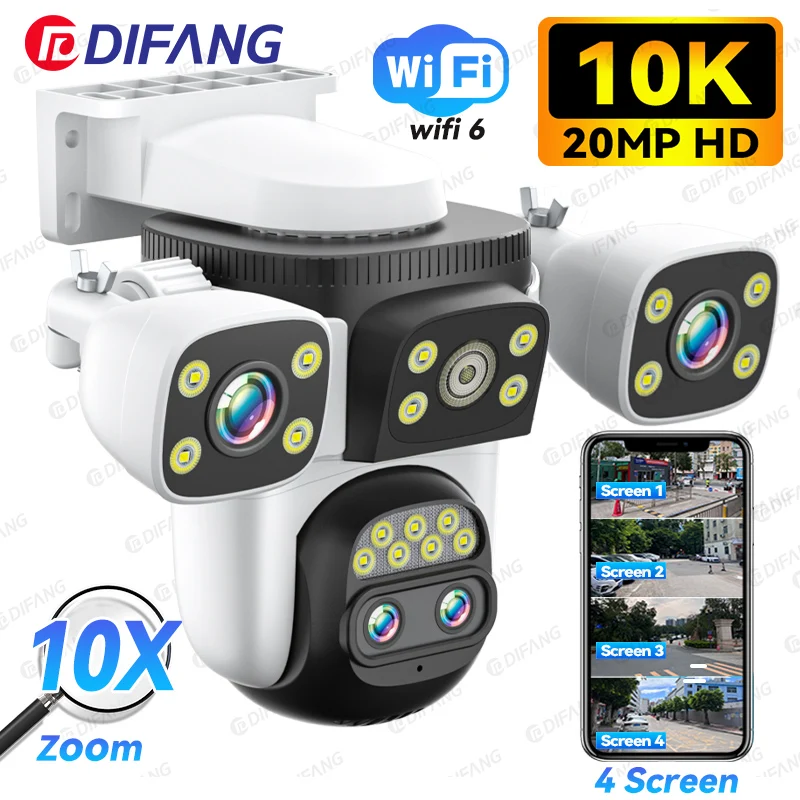 10K Security Protection WiFi6 Camera Outdoor 1