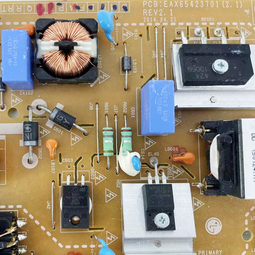 Prueba 100% EAX65423701 (2,1), adecuada para placa base Samsung LCD, LGP3942-14PL1/LGP39421-14PL1