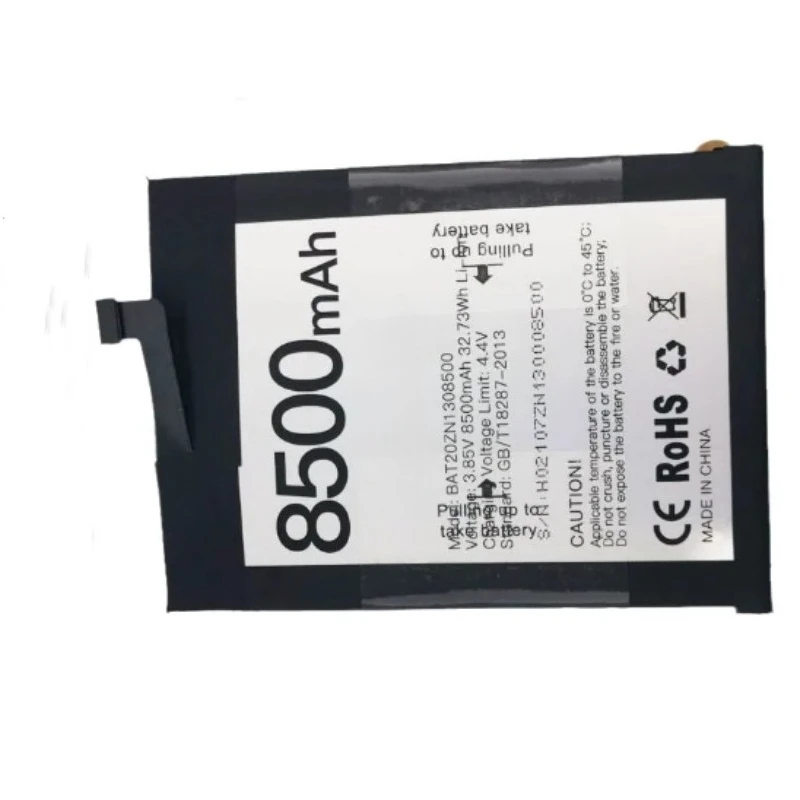High Quality BAT20ZN1308500 3.85V 8500mAh Mobile Phone Battery For DOOGEE S86 S86 Pro S86pro Rechargeable Battery