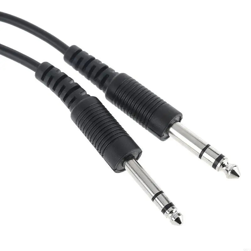 200 см DIY авиационная гарнитура с двумя разъемами для наушников самолетов, сменный кабель, дропшиппинг