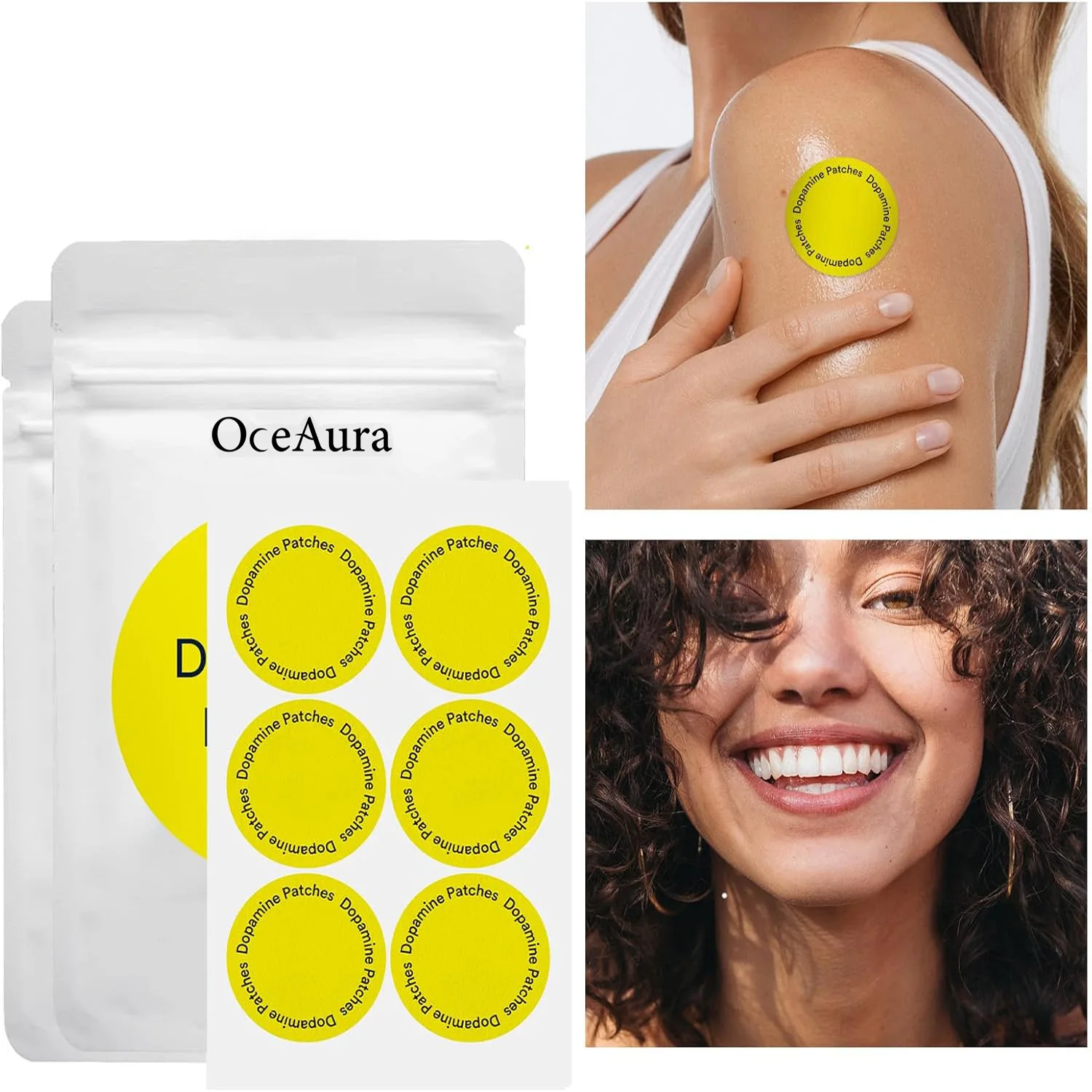 تعزيز حيوية الجسم بقع طوال اليوم الطاقة دعم المناعة بقع تعزز الهضم وإزالة السموم الدوبامين العناية بالجسم بقع العافية