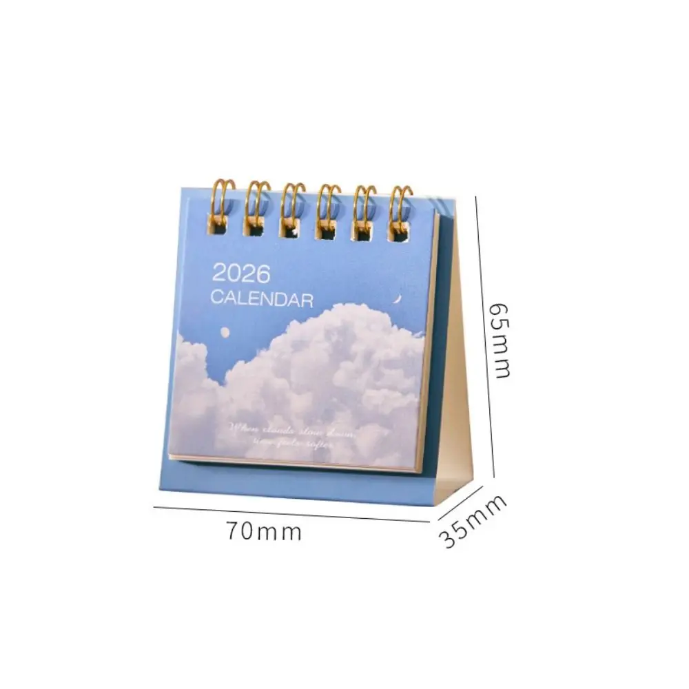 Kalender Meja Daftar Tugas 2026 Kertas Tebal Dekorasi Rumah Perencana Jadwal Kreatif Sederhana Perencana Harian Kantor Sekolah Rumah