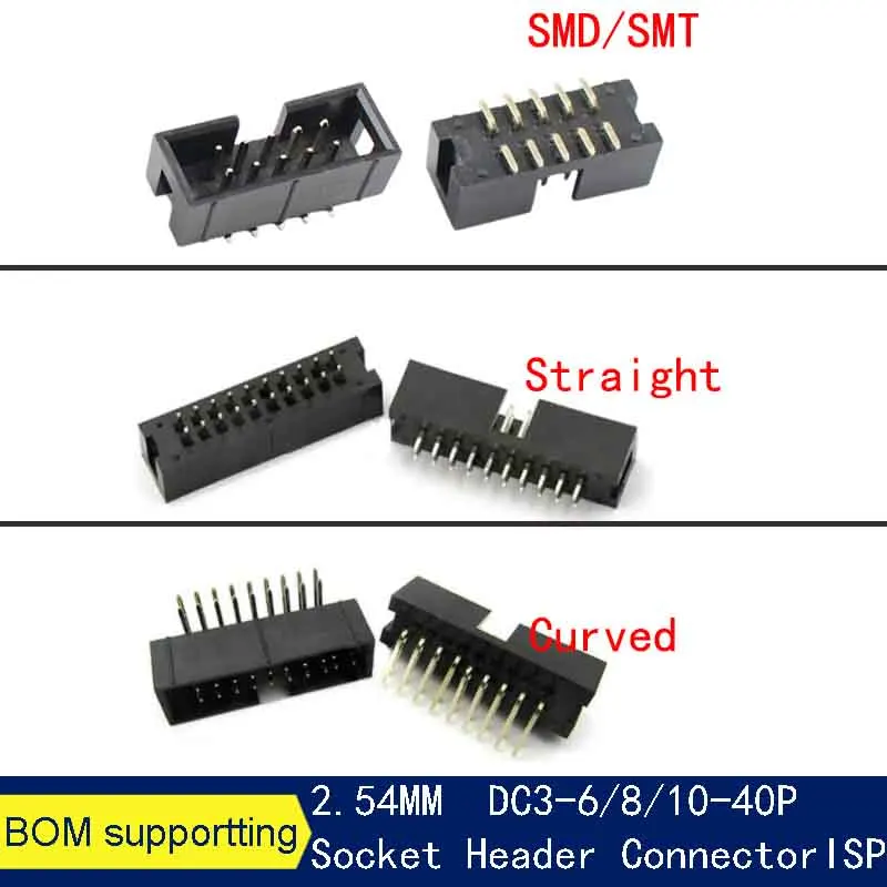 10Pcs 2.54Mm Pitch …