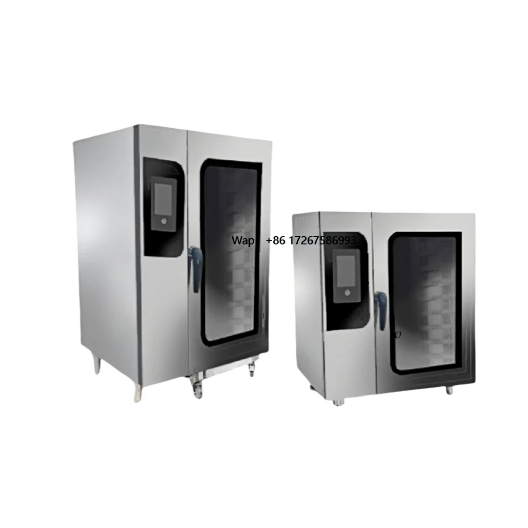 6-10-20 Trays Combi Steam Oven Professional Combi Oven with Cooking and Baking Function