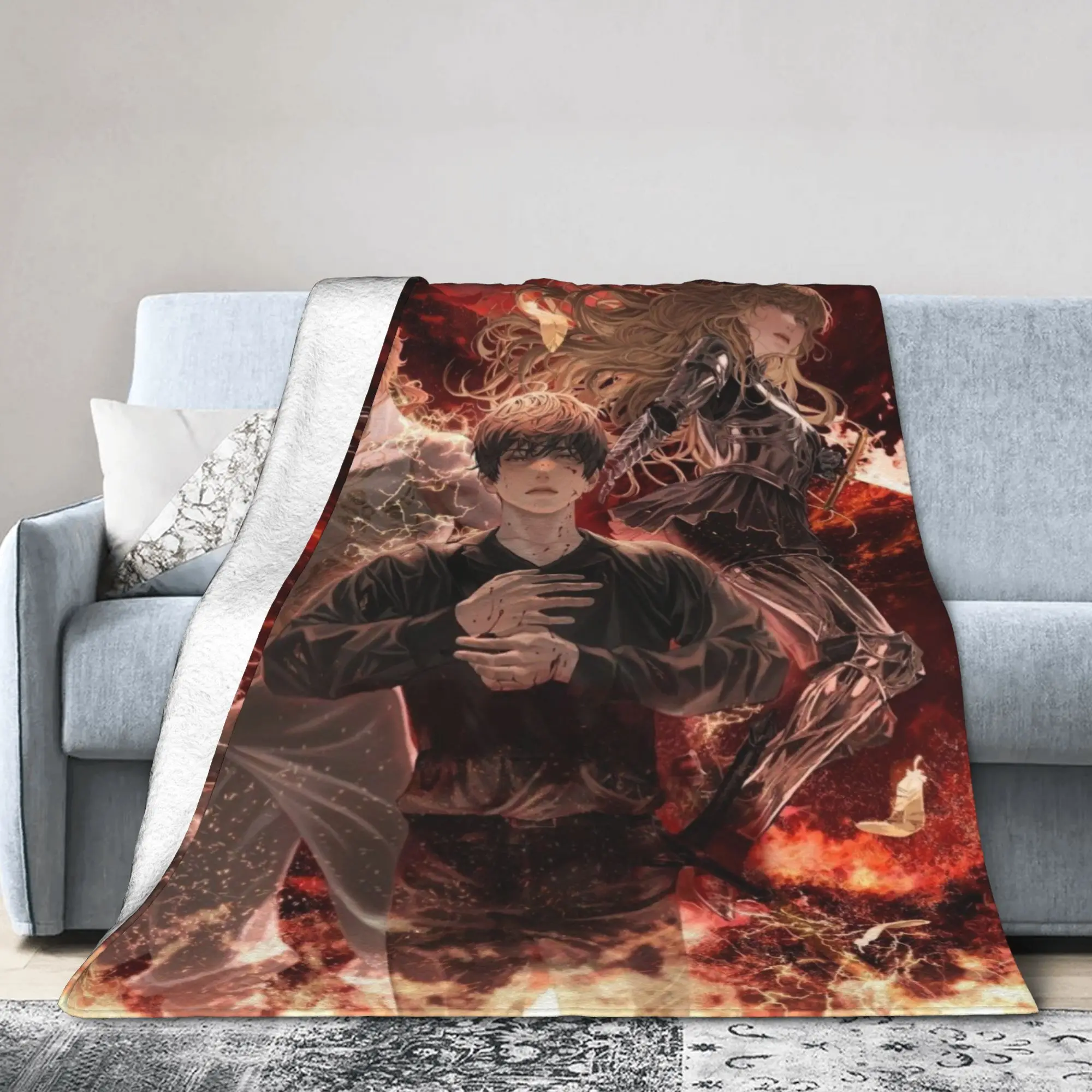 Novel Omniscient Reader Viewpoint  Blankets Lightweight Thin Coral Fleece Plush Relax Present  Throw Blanket Quilt