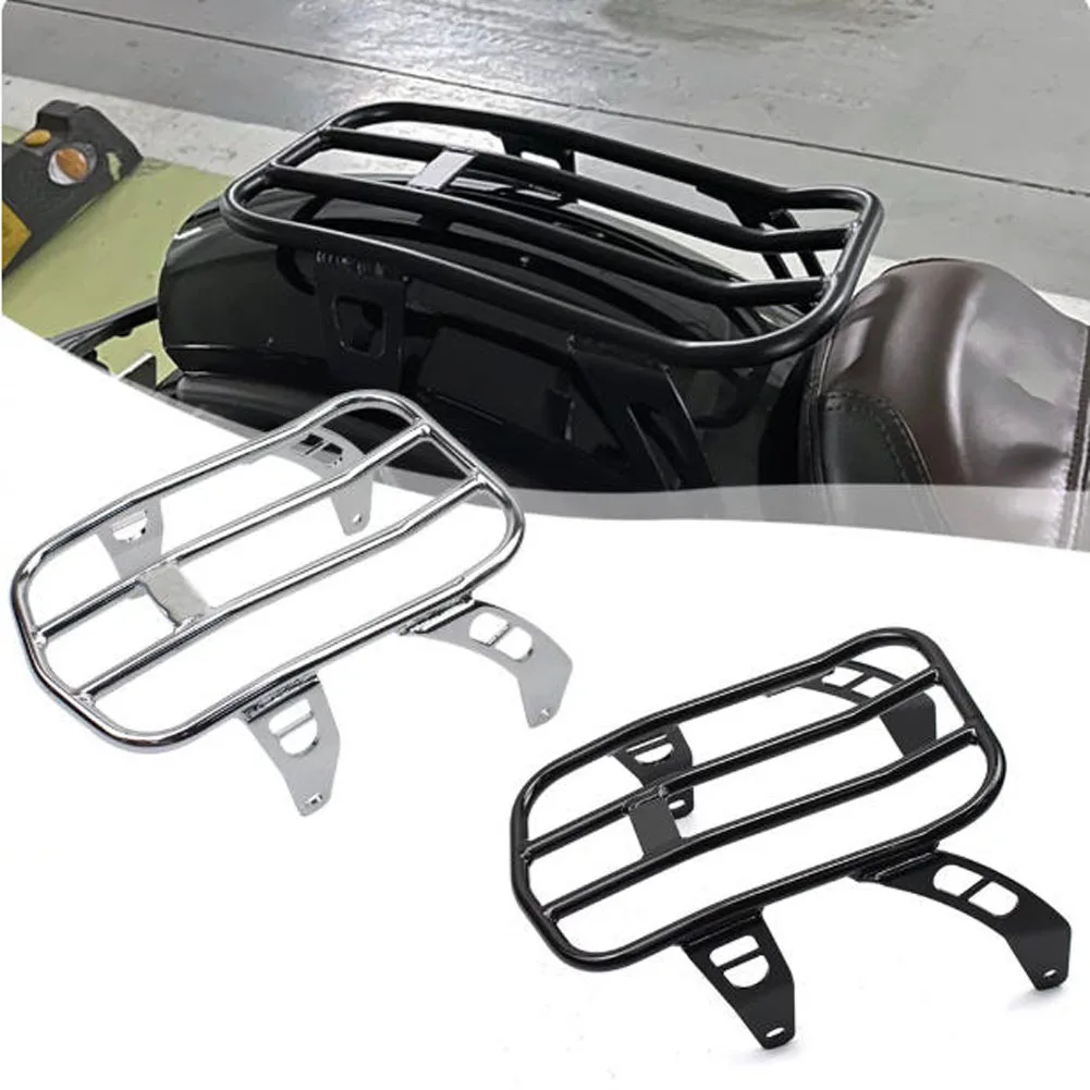 Suitable for Indian Scout Bobber 2018-2024 Motorcycle Backrest Driver Backrest Passenger Cushion Luggage Rack Rear Tail Stock